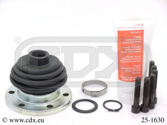 CDX 25-1630 Комплект пылника, приводной вал для AUDI 100 (Ауди 100) CDX 25-1630 Комплект пылника, приводной вал для AUDI 100 (Ауди 100)