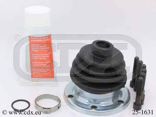 CDX 25-1631 Комплект пылника, приводной вал для AUDI 100 (Ауди 100) CDX 25-1631 Комплект пылника, приводной вал для AUDI 100 (Ауди 100)