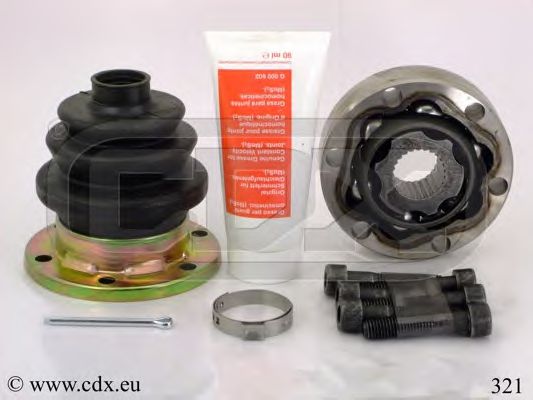 CDX 321 Шарнирный комплект, приводной вал для OPEL OMEGA A (Опель Омэга а) CDX 321 Шарнирный комплект, приводной вал для OPEL OMEGA A (Опель Омэга а)