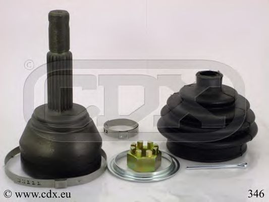 CDX 346 Шарнирный комплект, приводной вал для OPEL CORSA A (Опель Cорса а) CDX 346 Шарнирный комплект, приводной вал для OPEL CORSA A (Опель Cорса а)