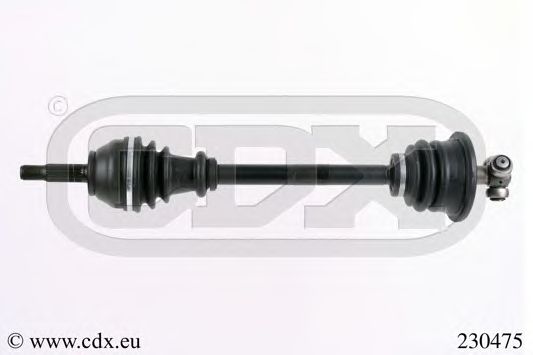 CDX 230475 Приводной вал для RENAULT CLIO I (Рено Cлио и) CDX 230475 Приводной вал для RENAULT CLIO I (Рено Cлио и)