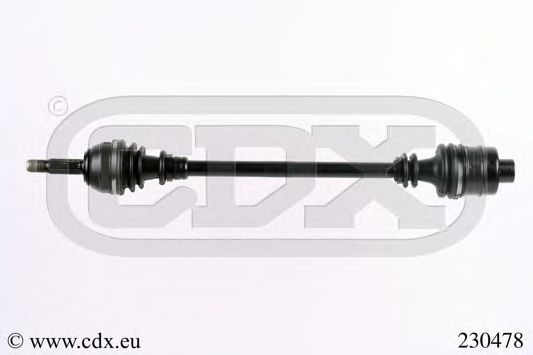 CDX 230478 Приводной вал для RENAULT CLIO I (Рено Cлио и) CDX 230478 Приводной вал для RENAULT CLIO I (Рено Cлио и)