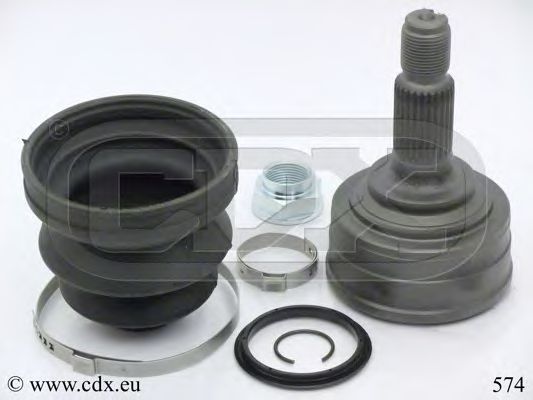 CDX 574 Шарнирный комплект, приводной вал для HONDA CRX II (Хонда Cрх 2) CDX 574 Шарнирный комплект, приводной вал для HONDA CRX II (Хонда Cрх 2)