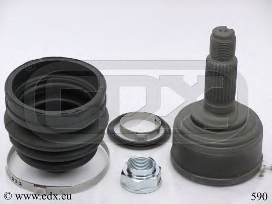 CDX 590 Шарнирный комплект, приводной вал 