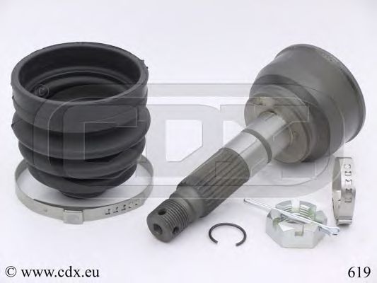 CDX 619 Шарнирный комплект, приводной вал 