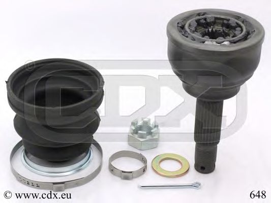 CDX 648 Шарнирный комплект, приводной вал 
