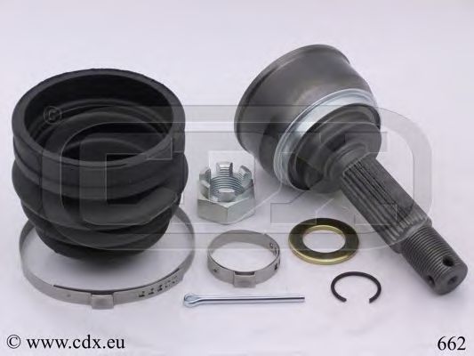CDX 662 Шарнирный комплект, приводной вал для MITSUBISHI CORDIA (Митсубиши/митсубиси Cордиа) CDX 662 Шарнирный комплект, приводной вал для MITSUBISHI CORDIA (Митсубиши/митсубиси Cордиа)