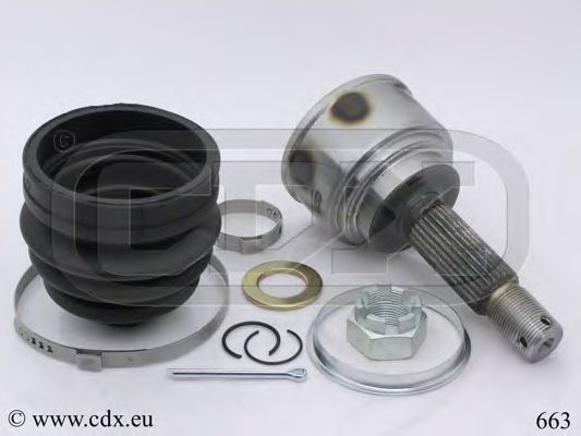 CDX 663 Шарнирный комплект, приводной вал для MITSUBISHI ETERNA IV (Митсубиши/митсубиси Этэрна иv) CDX 663 Шарнирный комплект, приводной вал для MITSUBISHI ETERNA IV (Митсубиши/митсубиси Этэрна иv)