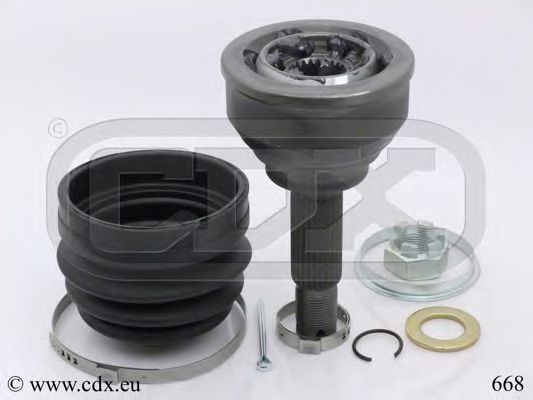 CDX 668 Шарнирный комплект, приводной вал 
