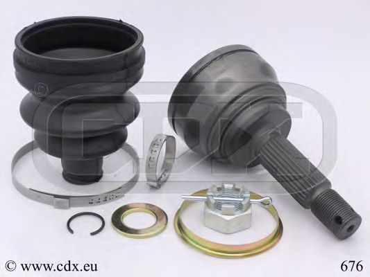 CDX 676 Шарнирный комплект, приводной вал 