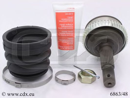 CDX 6863/48 Шарнирный комплект, приводной вал 