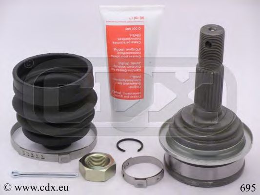 CDX 695 Шарнирный комплект, приводной вал 