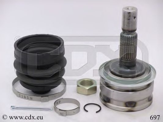 CDX 697 Шарнирный комплект, приводной вал 
