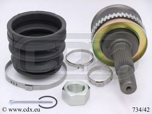 CDX 734/42 Шарнирный комплект, приводной вал для NISSAN (Ниссан) CDX 734/42 Шарнирный комплект, приводной вал для NISSAN (Ниссан)