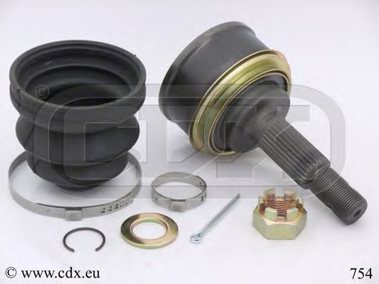 CDX 754 Шарнирный комплект, приводной вал 