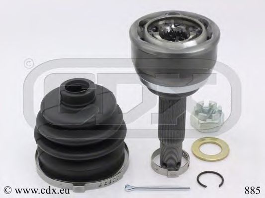 CDX 885 Шарнирный комплект, приводной вал для HYUNDAI EXCEL (Хендай Эxcэл) CDX 885 Шарнирный комплект, приводной вал для HYUNDAI EXCEL (Хендай Эxcэл)
