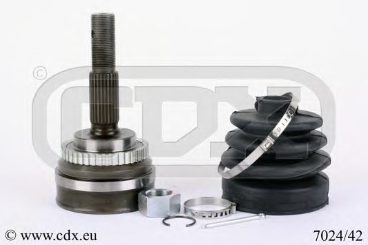 CDX 7024/42 Шарнирный комплект, приводной вал 