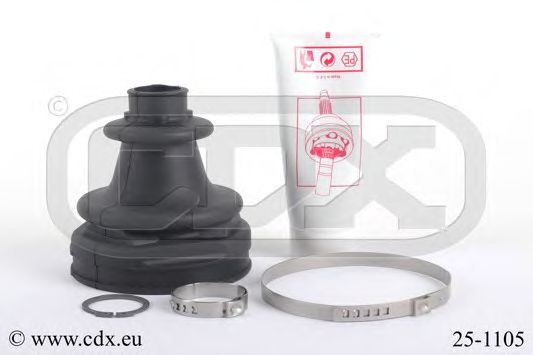 CDX 25-1105 Комплект пылника, приводной вал для FORD (Форд) CDX 25-1105 Комплект пылника, приводной вал для FORD (Форд)