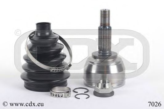 CDX 7026 Шарнирный комплект, приводной вал 