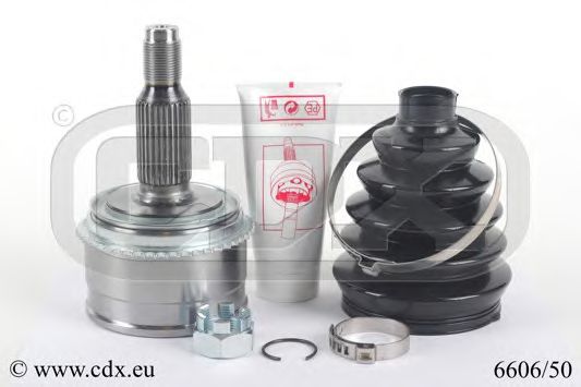 CDX 6606/50 Шарнирный комплект, приводной вал 