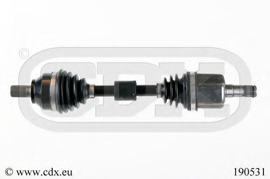 CDX 190531 Приводной вал для VOLVO S40 II (Вольво S40 2) CDX 190531 Приводной вал для VOLVO S40 II (Вольво S40 2)