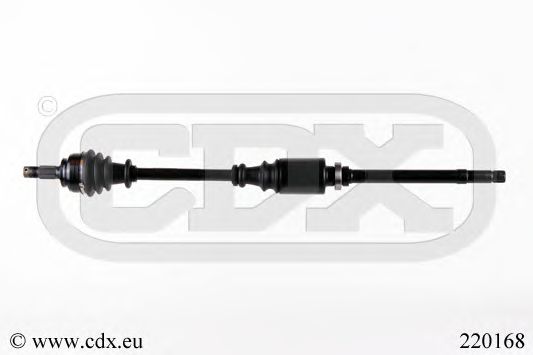 CDX 220168 Приводной вал для PEUGEOT (Пежо) CDX 220168 Приводной вал для PEUGEOT (Пежо)
