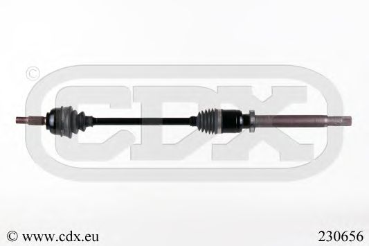 CDX 230656 Приводной вал для RENAULT (Рено) CDX 230656 Приводной вал для RENAULT (Рено)