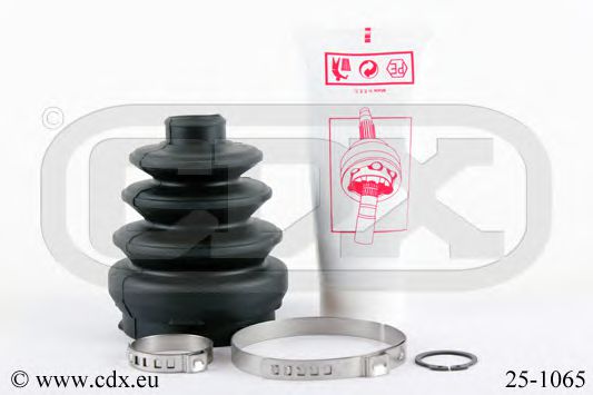 CDX 25-1065 Комплект пылника, приводной вал для FIAT PUNTO (Фиат Пунто) CDX 25-1065 Комплект пылника, приводной вал для FIAT PUNTO (Фиат Пунто)