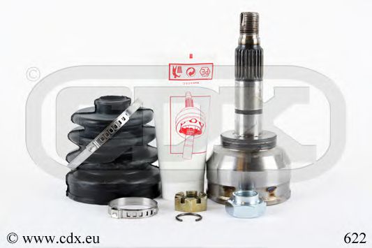 CDX 622 Шарнирный комплект, приводной вал 
