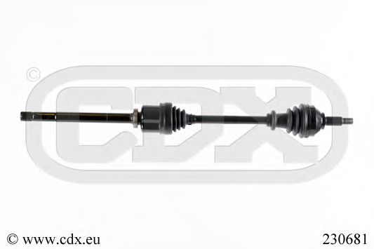 CDX 230681 Приводной вал для NISSAN (Ниссан) CDX 230681 Приводной вал для NISSAN (Ниссан)