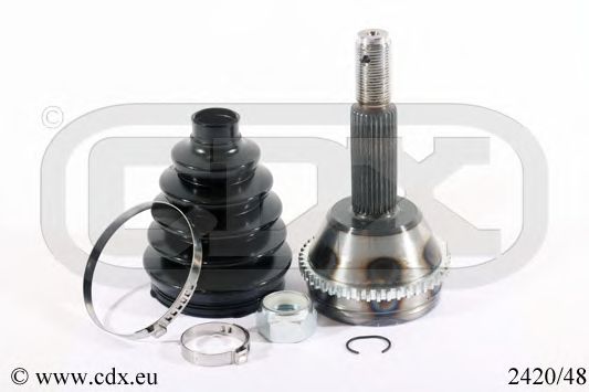 CDX 2420/48 Шарнирный комплект, приводной вал 