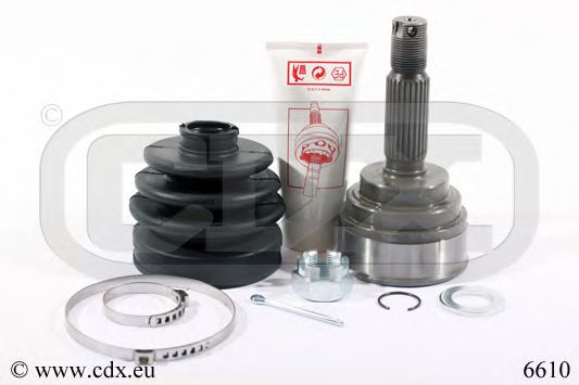 CDX 6610 Шарнирный комплект, приводной вал 
