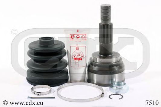 CDX 7510 Шарнирный комплект, приводной вал 