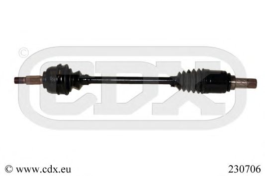 CDX 230706 Приводной вал для RENAULT TWINGO II (Рено Твинго 2) CDX 230706 Приводной вал для RENAULT TWINGO II (Рено Твинго 2)