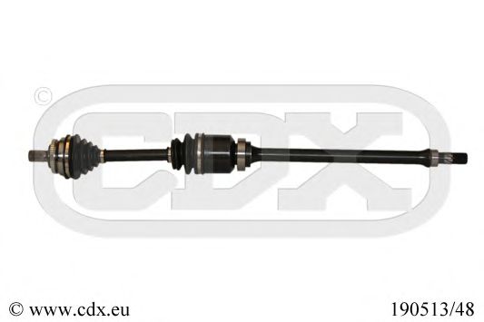 CDX 190513/48 Приводной вал для VOLVO (Вольво) CDX 190513/48 Приводной вал для VOLVO (Вольво)