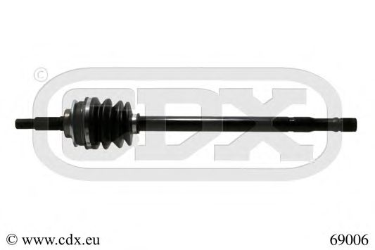CDX 69006 Шарнир, приводной вал 