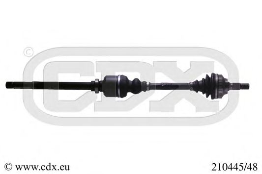 CDX 210445/48 Приводной вал для CITROËN XSARA PICASSO (CитроËн Ксара пикассо) CDX 210445/48 Приводной вал для CITROËN XSARA PICASSO (CитроËн Ксара пикассо)