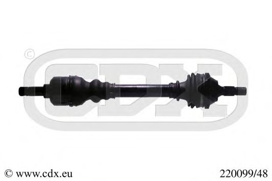 CDX 220099/48 Приводной вал для PEUGEOT (Пежо) CDX 220099/48 Приводной вал для PEUGEOT (Пежо)