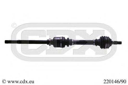 CDX 220146/90 Приводной вал для PEUGEOT (Пежо) CDX 220146/90 Приводной вал для PEUGEOT (Пежо)