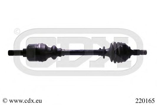 CDX 220165 Приводной вал для PEUGEOT 307 SW (Пежо 307 св) CDX 220165 Приводной вал для PEUGEOT 307 SW (Пежо 307 св)