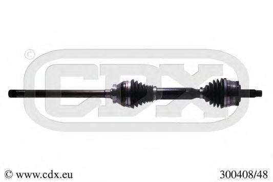 CDX 300408/48 Приводной вал для LAND ROVER RANGE ROVER SPORT (Ленд ровер/лэнд ровер Рангэ ровер спорт) CDX 300408/48 Приводной вал для LAND ROVER RANGE ROVER SPORT (Ленд ровер/лэнд ровер Рангэ ровер спорт)