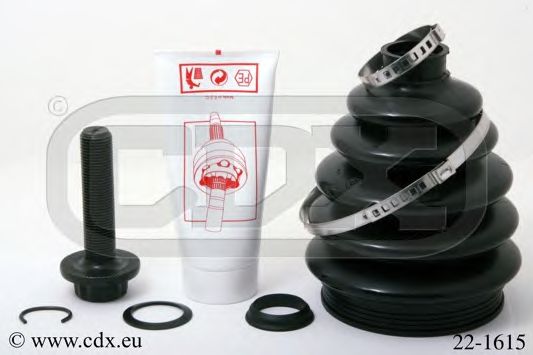 CDX 22-1615 Комплект пылника, приводной вал для VOLKSWAGEN VENTO V (Фольксваген Венто 5) CDX 22-1615 Комплект пылника, приводной вал для VOLKSWAGEN VENTO V (Фольксваген Венто 5)