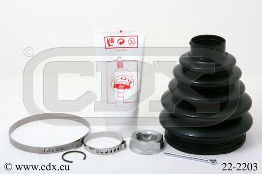 CDX 22-2203 Комплект пылника, приводной вал для PEUGEOT 407 (Пежо 407) CDX 22-2203 Комплект пылника, приводной вал для PEUGEOT 407 (Пежо 407)