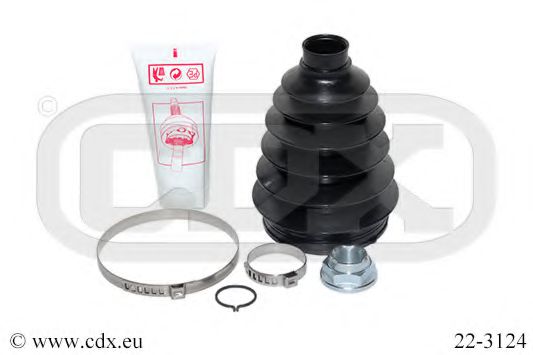 CDX 22-3124 Комплект пылника, приводной вал для SAAB 900 II (Сааб 900 2) CDX 22-3124 Комплект пылника, приводной вал для SAAB 900 II (Сааб 900 2)