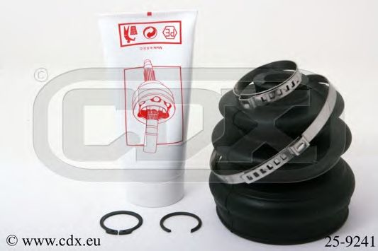 CDX 25-9241 Комплект пылника, приводной вал для NISSAN PRIMERA (Ниссан Примера) CDX 25-9241 Комплект пылника, приводной вал для NISSAN PRIMERA (Ниссан Примера)