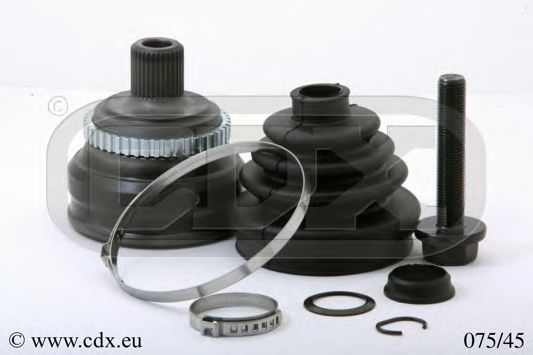 CDX 075/45 Шарнирный комплект, приводной вал для AUDI (Ауди) CDX 075/45 Шарнирный комплект, приводной вал для AUDI (Ауди)