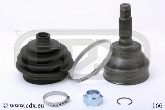 CDX 166 Шарнирный комплект, приводной вал для PEUGEOT 205 I (Пежо 205 и) CDX 166 Шарнирный комплект, приводной вал для PEUGEOT 205 I (Пежо 205 и)