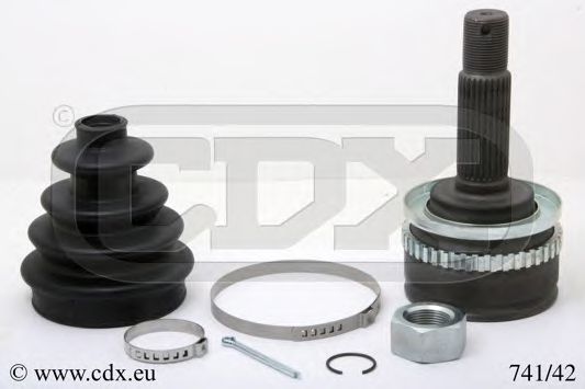 CDX 741/42 Шарнирный комплект, приводной вал для NISSAN PRIMERA (Ниссан Примера) CDX 741/42 Шарнирный комплект, приводной вал для NISSAN PRIMERA (Ниссан Примера)