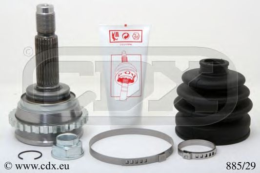 CDX 885/29 Шарнирный комплект, приводной вал для HYUNDAI EXCEL (Хендай Эxcэл) CDX 885/29 Шарнирный комплект, приводной вал для HYUNDAI EXCEL (Хендай Эxcэл)