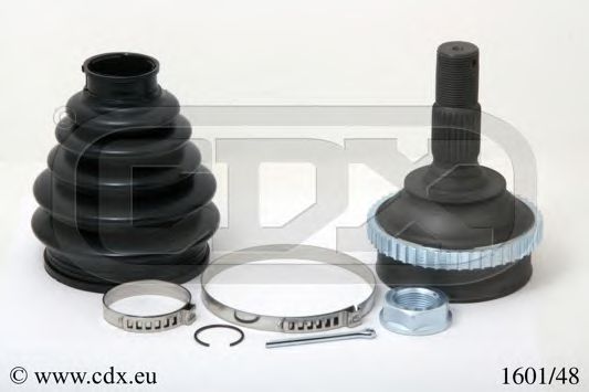 CDX 1601/48 Шарнирный комплект, приводной вал для PEUGEOT 406 (Пежо 406) CDX 1601/48 Шарнирный комплект, приводной вал для PEUGEOT 406 (Пежо 406)